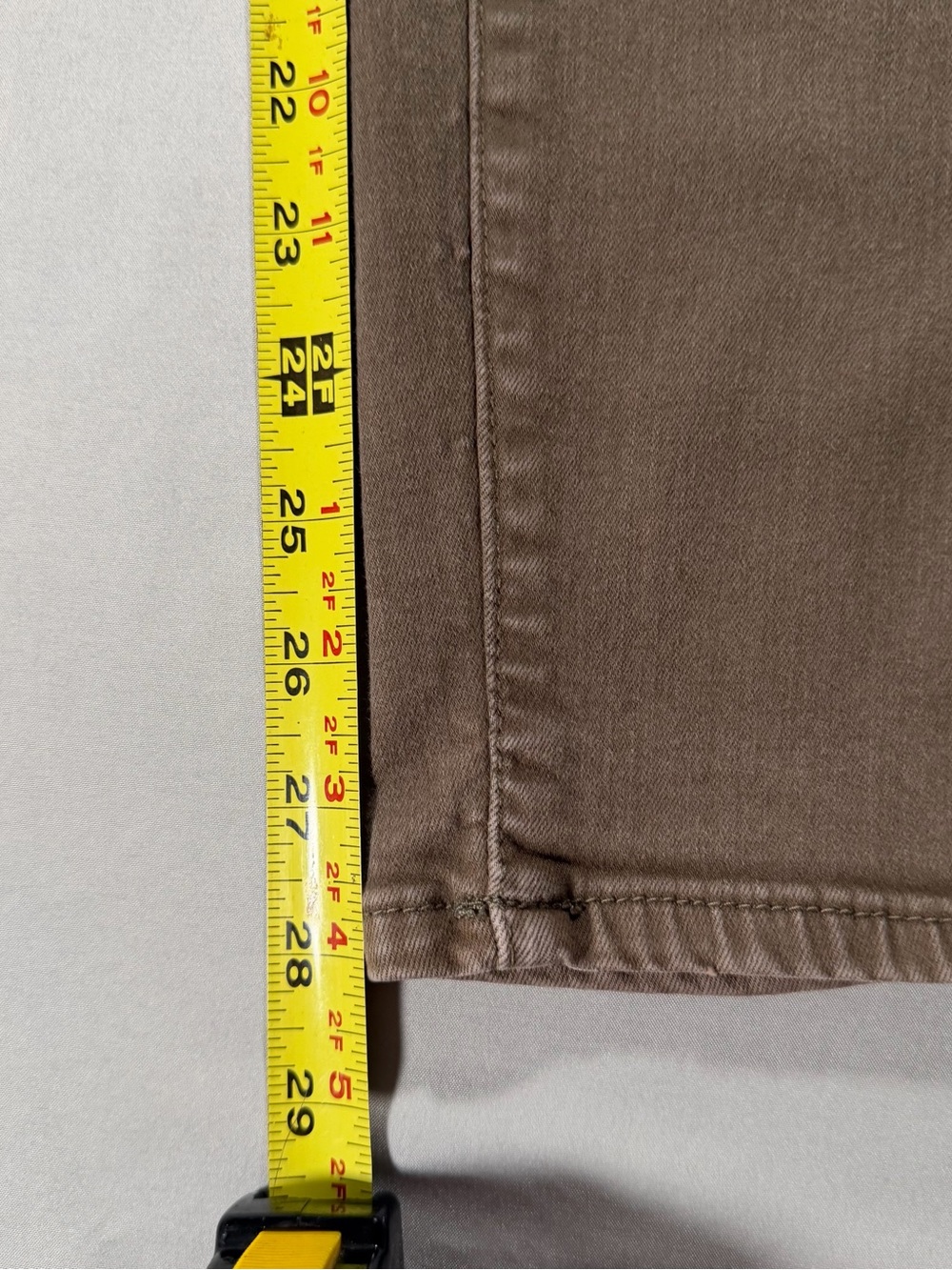Torrid Super Soft Bombshell Skinny Jegging Jeans Size 14 Hi-Rise Greenish Brown - Picture 15 of 15